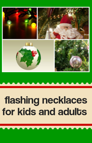 Christmas Light Up Necklace