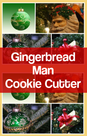 gingerbread man cookie cutter