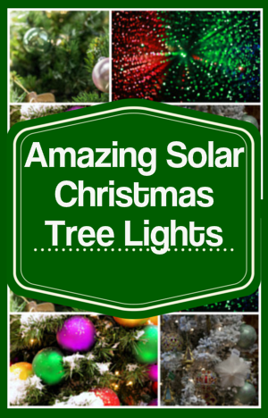 solar christmas tree lights