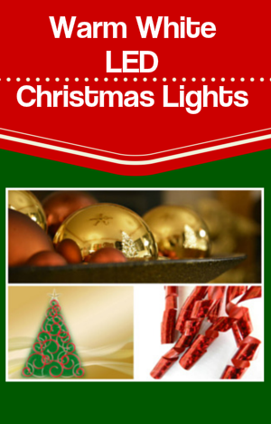 warm white led Christmas lights