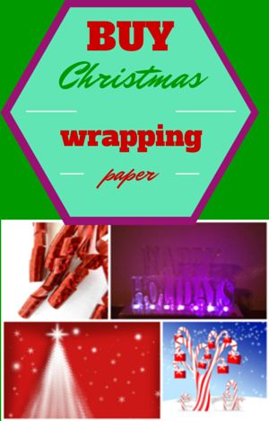 buy christmas wrapping paper