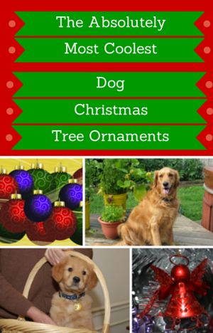 dog Christmas tree ornaments