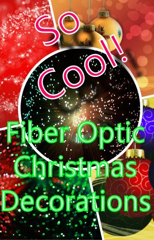 fiber optic christmas decorations