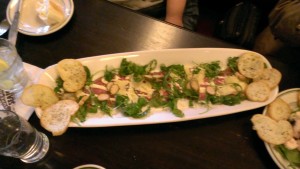 beef carpacio superior seafood and oyster bar